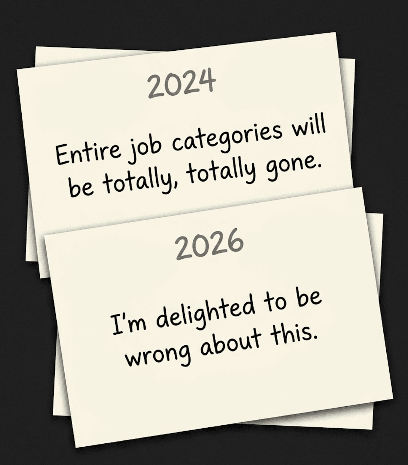 Who Predicted the AI Jobs Apocalypse — and Now Disowns It